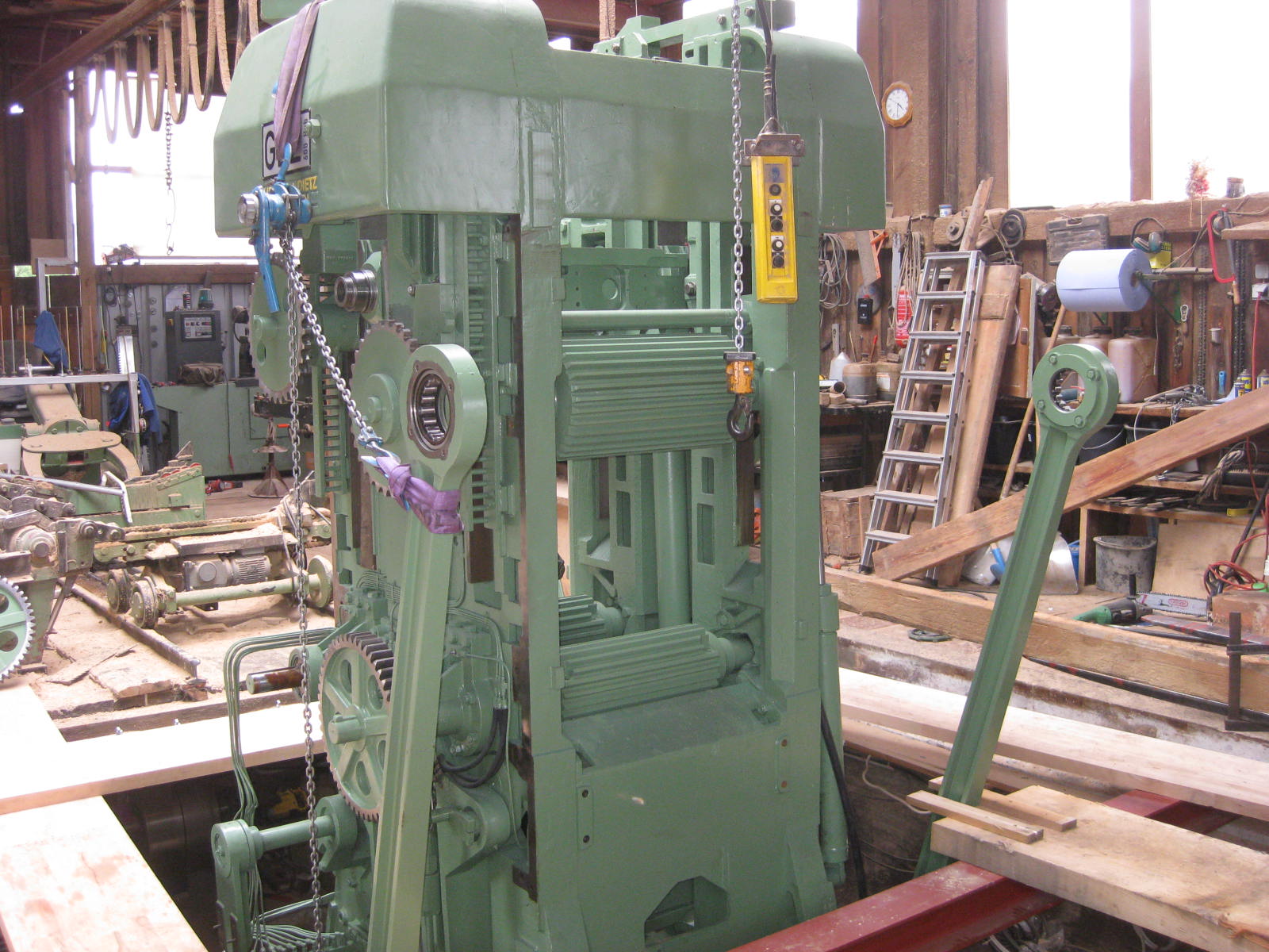 Vollgatter Fabrikat EWD Typ GDZ GE 76 600 Hub