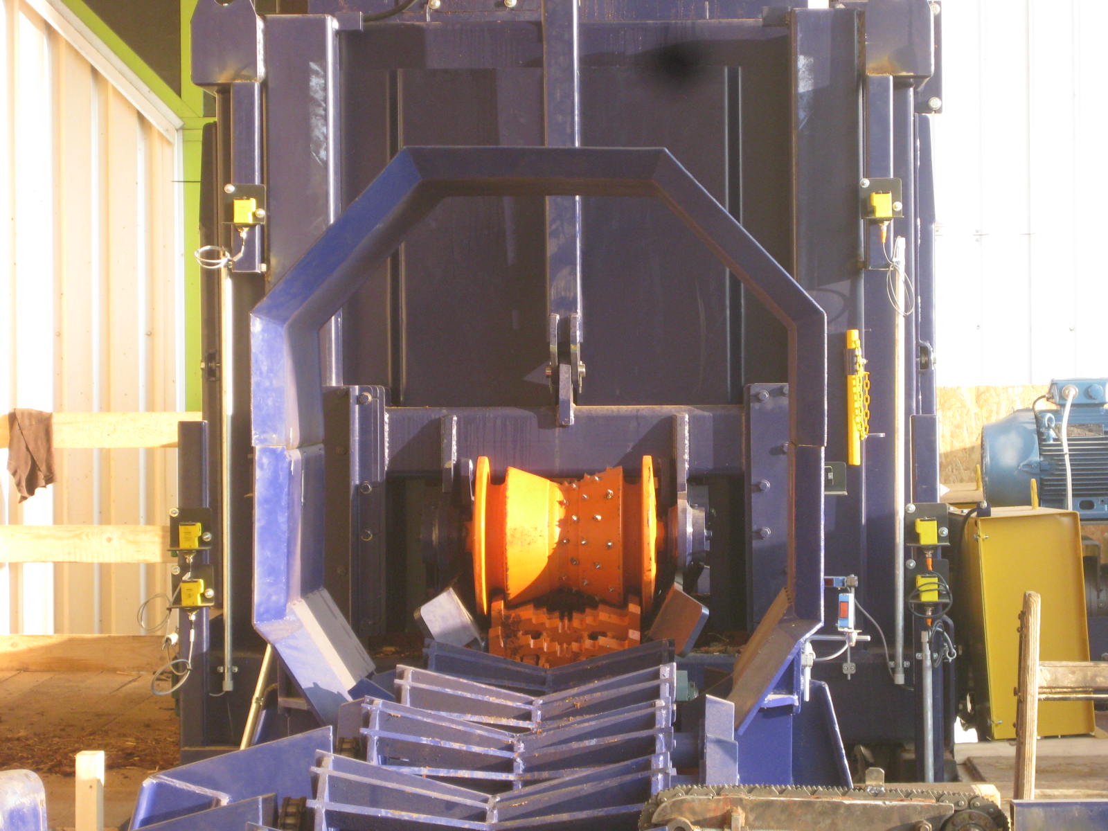 Entrindungsmaschine Fabrikat Nicholson Typ A2 – Bild 2