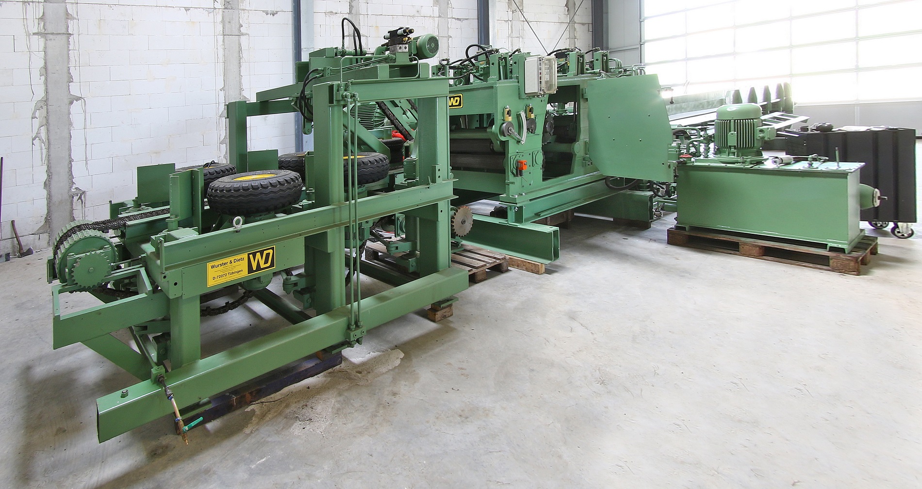 Nachschnittkreissäge Fabrikat EWD Typ FR12 Schnitthöhe 280 mm – Bild 2