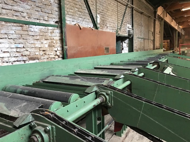 Rollengang für Rundlaufanlage
