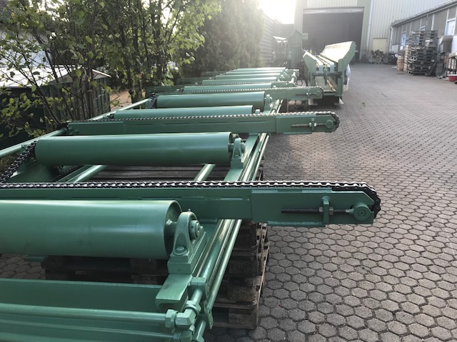 Rollengang mit Abzieher