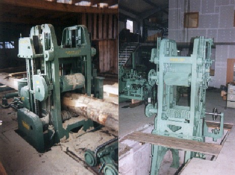 Vollgatter Fabrikat W&D Typ GXW 71 und 56